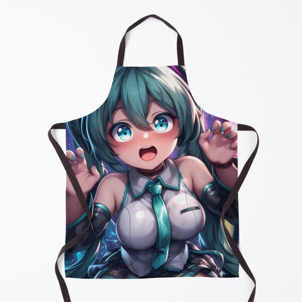 Item preview, Hatsune Miku Vocaloid Turquoise Twintails Anime Idol T-Shirt designed and sold by Senpaiwaves.
