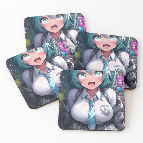 Item preview, Hatsune Miku Vocaloid Turquoise Twintails Anime Idol T-Shirt designed and sold by Senpaiwaves.