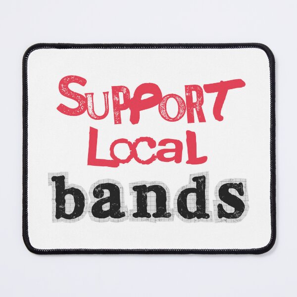 Item preview, Support Local Bands Tee designed and sold by RacheeBaby.