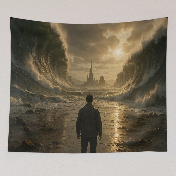 Item preview, The Sunlit Divide designed and sold by AbstractAnom.