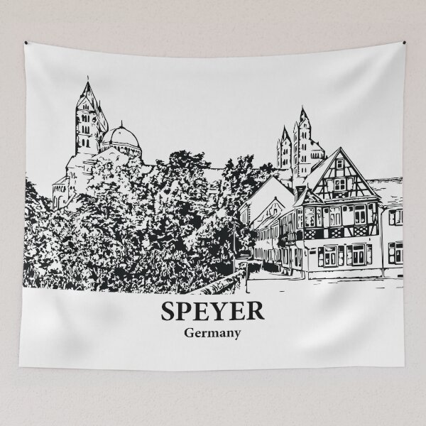 Item preview, Speyer - Germany designed and sold by Lakeric Cityscapes.