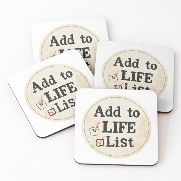 Item preview, Birding Life List Sticker – Hand-Drawn Checkbox Design for Bird Lovers | Minimal Rustic Birdwatching Sticker designed and sold by NatureNookTees.