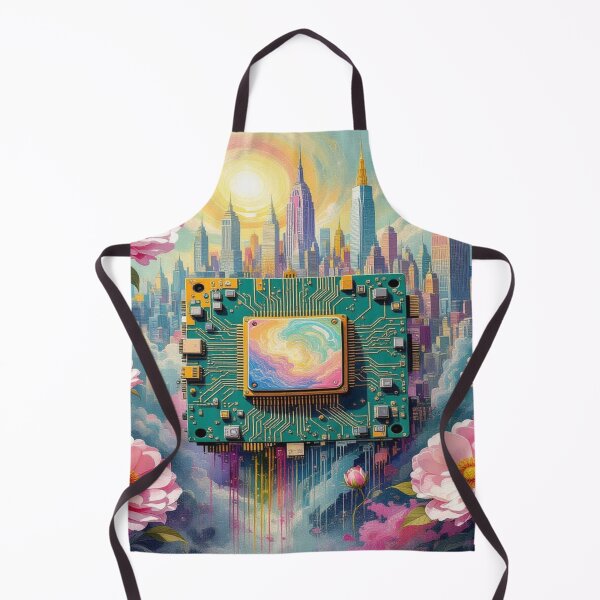 Item preview, Cosmic Circuit – Molecular elegance in Art Deco & surreal technology designed and sold by FotoworldEdel.