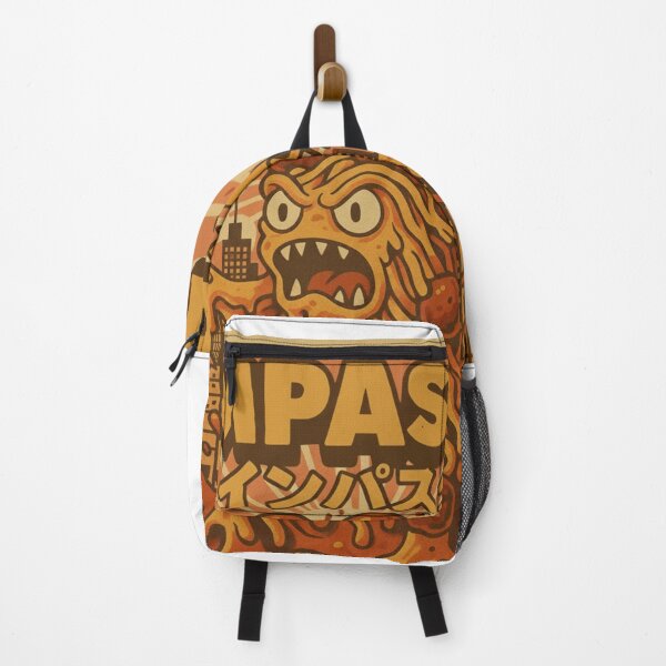 Item preview, Impasta Spaghetti Kaiju B-Movie Poster Meatball Monster designed and sold by SlanTee.