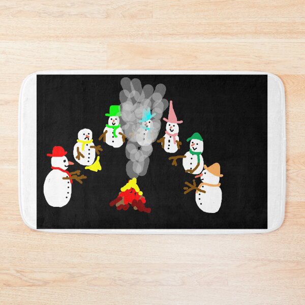 Item preview, Snowmen warming up designed and sold by ChalfontArt.
