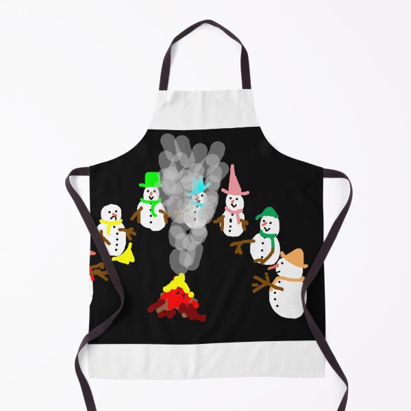 Item preview, Snowmen warming up designed and sold by ChalfontArt.