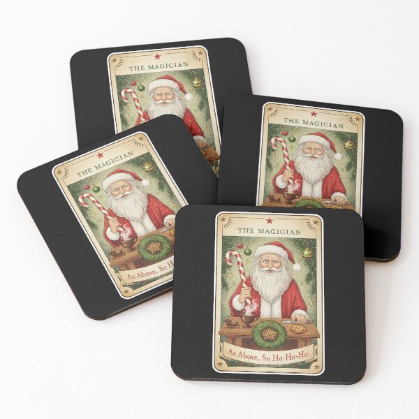 Item preview, THE MAGICIAN “As Above, So Ho‑Ho‑Ho”  designed and sold by gstevensonart.