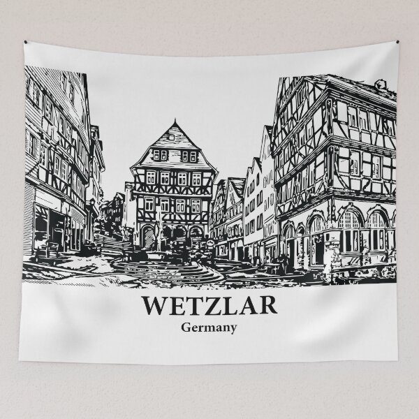Item preview, Wetzlar - Germany designed and sold by Lakeric Cityscapes.