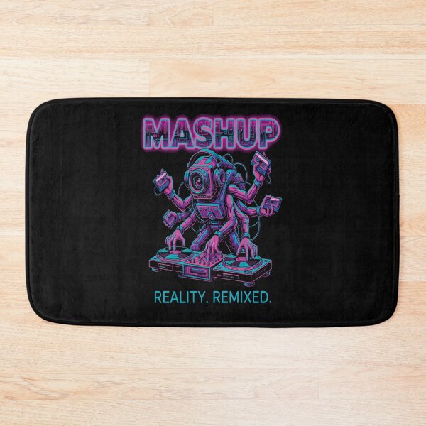 Item preview, DJ Monster Mashup - Cyberpunk Glitch Art designed and sold by 140bpmmusic.