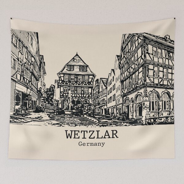 Item preview, Wetzlar - Germany designed and sold by Lakeric Cityscapes.