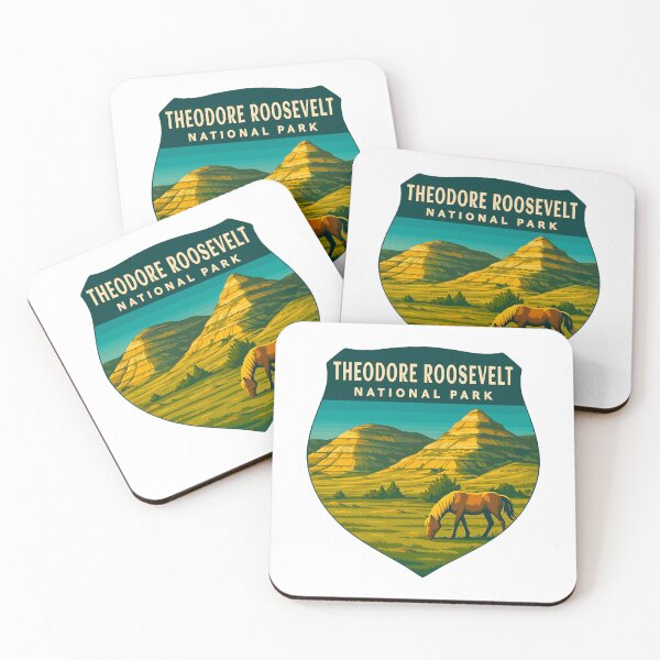 Item preview, Pegatina del Parque Nacional Theodore Roosevelt designed and sold by Ismeal Von.