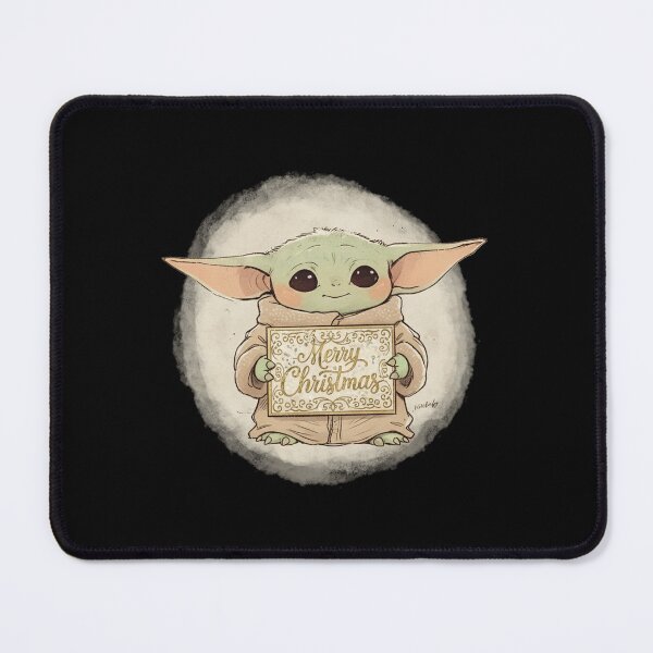 Item preview, BABY YODA MERRY CHRISTMAS SIGN designed and sold by LIS AND MELIVERSO.