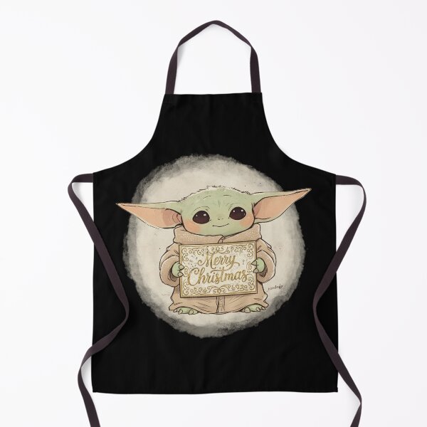 Item preview, BABY YODA MERRY CHRISTMAS SIGN designed and sold by LIS AND MELIVERSO.