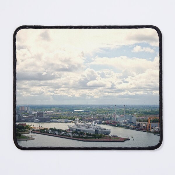 Item preview, Rotterdam harbor under dramatic skies designed and sold by Ruhrpott2024.