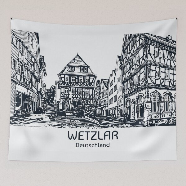 Item preview, Wetzlar - Deutschland designed and sold by Lakeric Cityscapes.