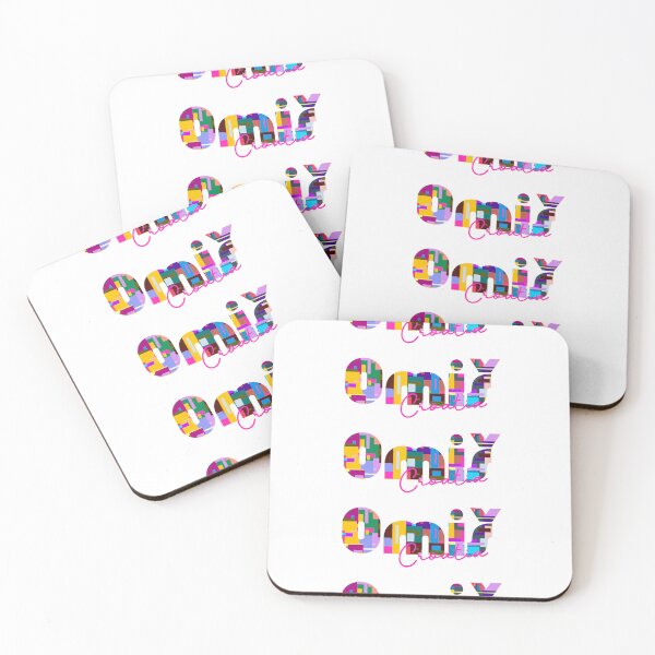 Item preview, Omiš, Croatia, Vibrant Abstract City Typography Art designed and sold by Wanderful-roads.