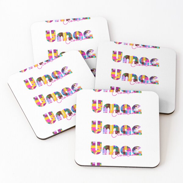Item preview, Umag, Croatia, Vibrant Abstract City Typography Art designed and sold by Wanderful-roads.
