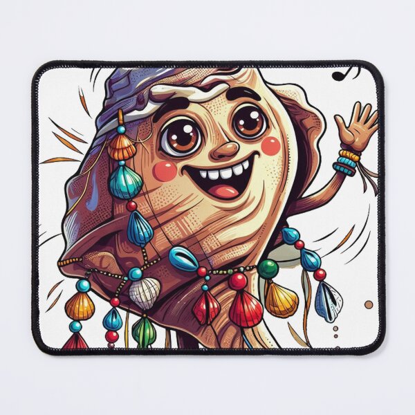 Item preview, Joyful Seashell Dancer Art designed and sold by DiiStyle.
