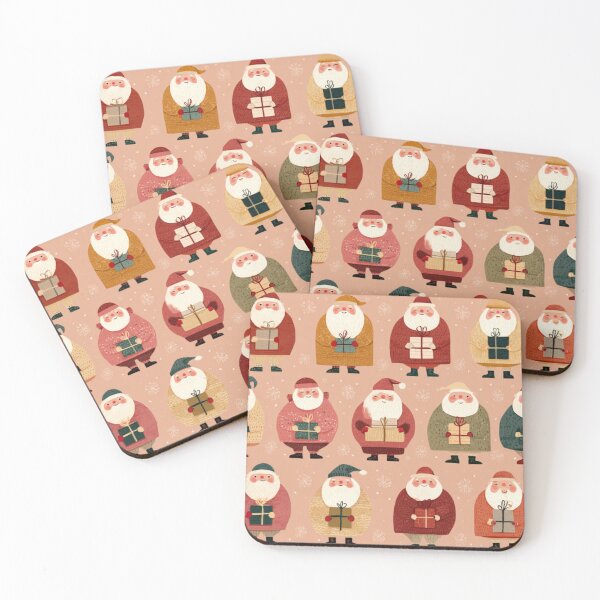 Item preview, Traditional santa with presents pattern  designed and sold by SmileshareShop.