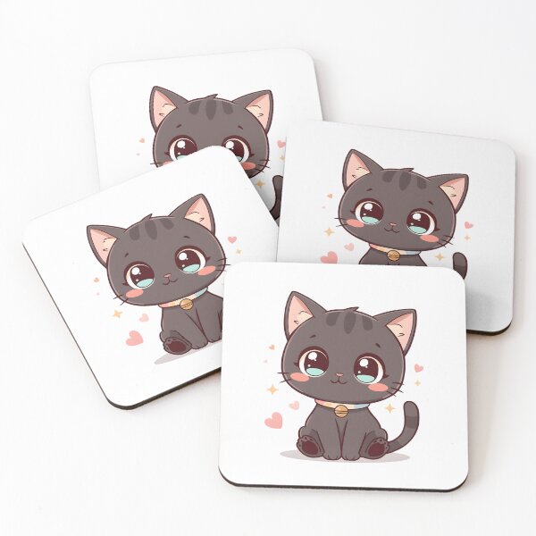 Item preview, Kawaii Black Cat | chococat designed and sold by lamiarte.