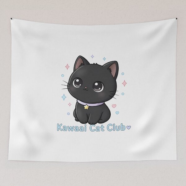 Item preview, Kawaii Black Cat | chococat designed and sold by lamiarte.