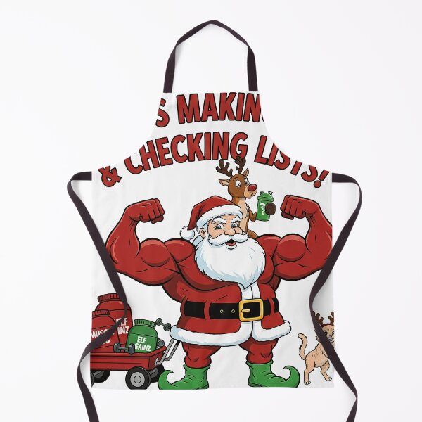 Item preview, Muscular Santa Claus Bodybuilder Gym Humour designed and sold by zoughlal.