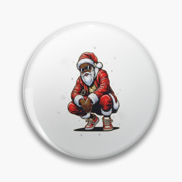 Item preview, Hip Hop Swag Santa Squatting Naughty List Urban Style designed and sold by zoughlal.