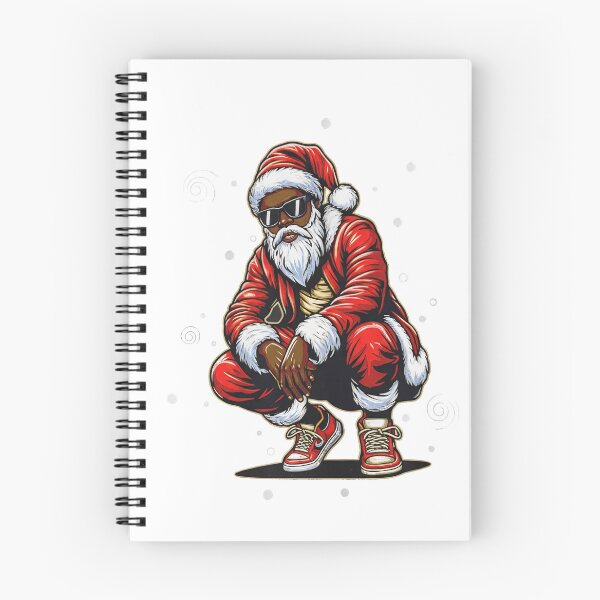 Item preview, Hip Hop Swag Santa Squatting Naughty List Urban Style designed and sold by zoughlal.