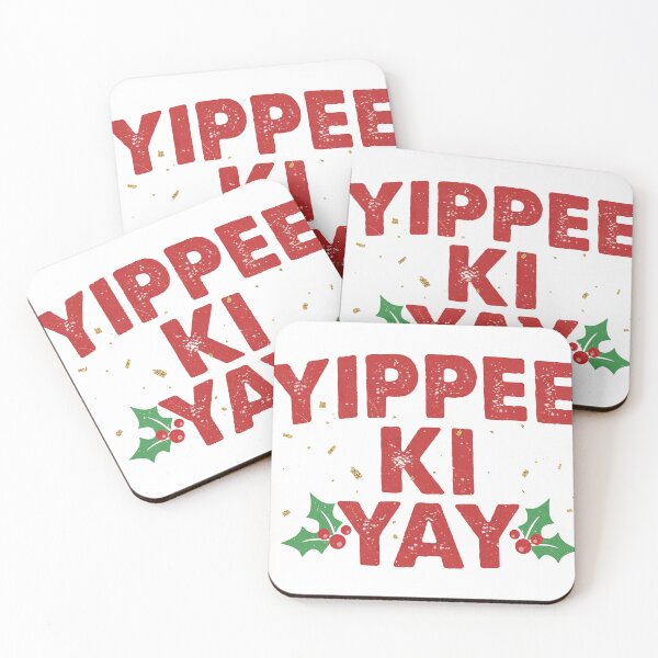 Item preview, Yippee Ki Yay Christmas Text Distressed Design designed and sold by zoughlal.