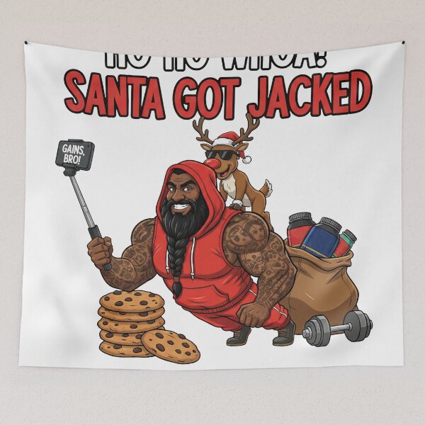 Item preview, Ho Ho Whoa Santa Got Jacked designed and sold by zoughlal.