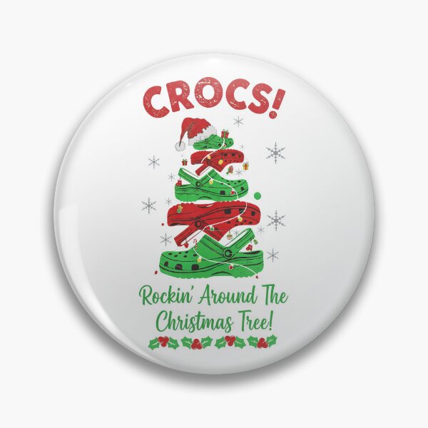 Item preview, Crocs Shoes Stacked Christmas Tree Rockin' Around designed and sold by zoughlal.