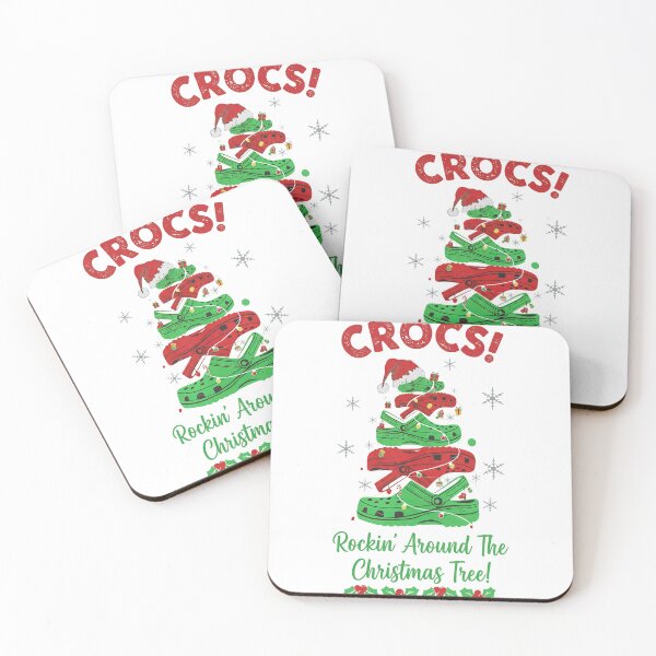 Item preview, Crocs Shoes Stacked Christmas Tree Rockin' Around designed and sold by zoughlal.