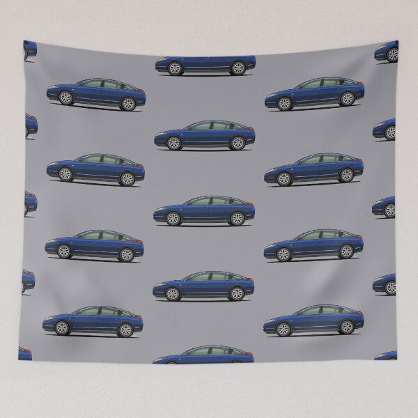 Item preview, C6 Single Illustration - Blue designed and sold by RJWautographics.