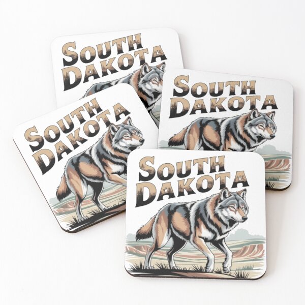 Artikelvorschau, Landschaft von Alpha Wolf in South Dakota entworfen und verkauft von JediKittenWars.