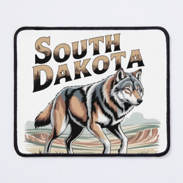 Artikelvorschau, Landschaft von Alpha Wolf in South Dakota entworfen und verkauft von JediKittenWars.