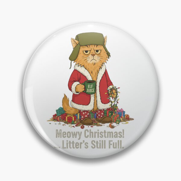 Item preview, Meowy Christmas Litter's Still Full Grumpy Cat Design designed and sold by zoughlal.