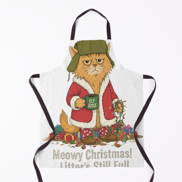 Item preview, Meowy Christmas Litter's Still Full Grumpy Cat Design designed and sold by zoughlal.
