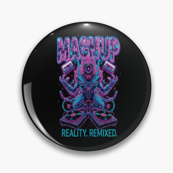 Item preview, Reality Remixed - Monster DJ Dark Art designed and sold by 140bpmmusic.