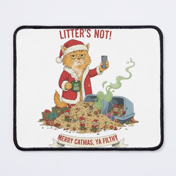 Item preview, Selfie Ready But Litter's Not Grumpy Cat Extreme Humor designed and sold by zoughlal.