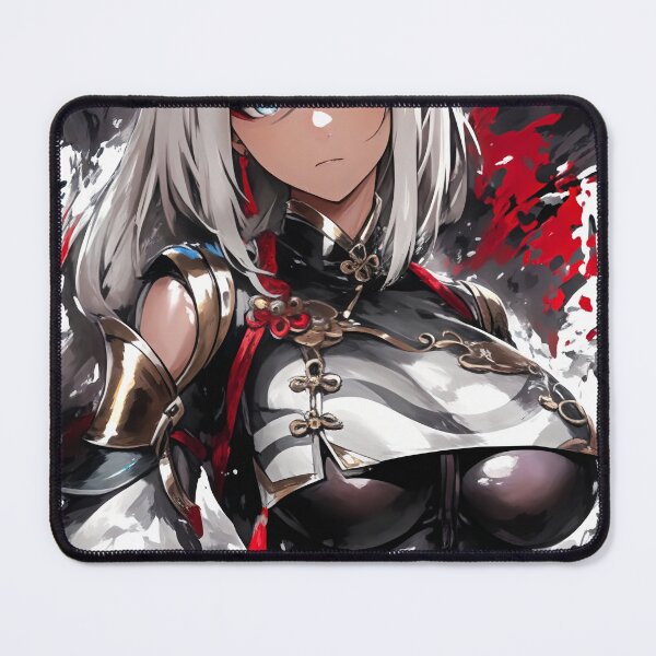 Item preview, Shenhe Fanart Cryo Polearm Exorcist Anime Colorful Hot Print Design designed and sold by Senpaiwaves.