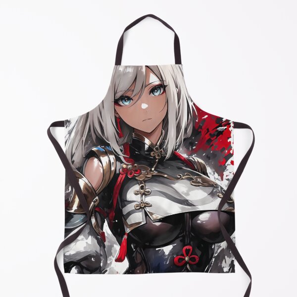Aperçu de l'œuvre Shenhe Fanart Cryo Polearm Exorcist Anime Design d'impression coloré et tendance créée et vendue par Senpaiwaves.