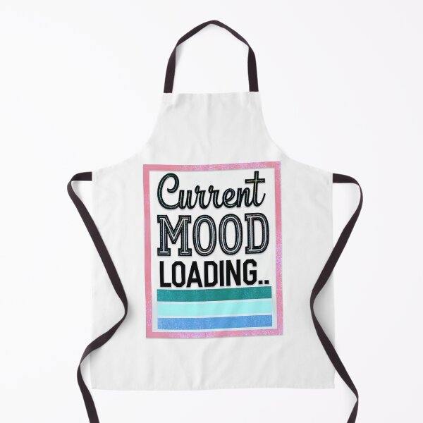 Item preview, Current Mood Loading Neon Frame Gradient Aesthetic T-Shirt designed and sold by MrHroy.