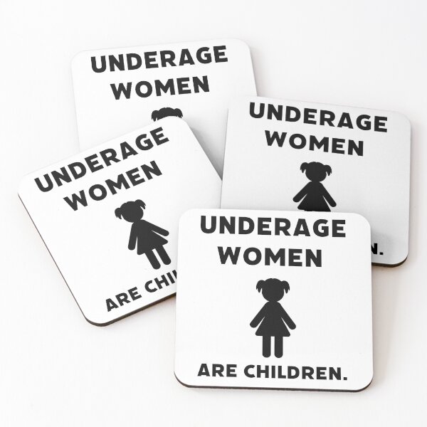 Item preview, Underage women are children. designed and sold by Rachel the Artist .