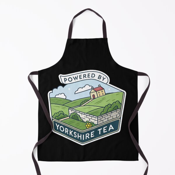Item preview, Cozy Yorkshire Tea – Scenic Countryside Tea Box Illustration designed and sold by VividOrganica.