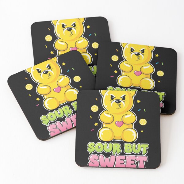 Item preview, Sour But Sweet Gummy Bear – Funny Lemon Candy Design designed and sold by CuteOasis.
