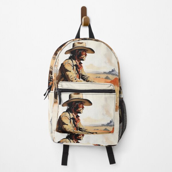 Item preview, Wild West Cowboy Gazing into the Horizon | Vintage Aesthetic designed and sold by UnhingedBird.