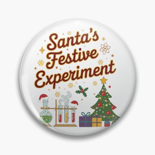 Item preview, Santa's Festive Experiment Christmas Science Teacher Design designed and sold by zoughlal.