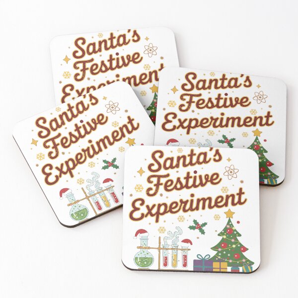 Item preview, Santa's Festive Experiment Christmas Science Teacher Design designed and sold by zoughlal.