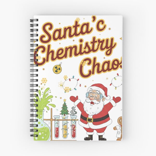 Item preview, Santa's Chemistry Chaos Mad Scientist Christmas Humour designed and sold by zoughlal.