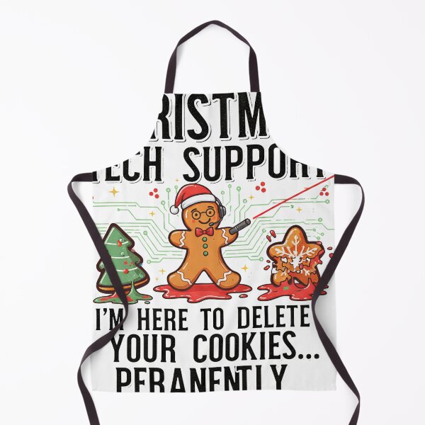 Item preview, Christmas Tech Support Delete Your Cookies Funny Humour designed and sold by zoughlal.